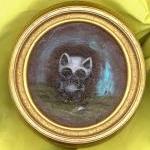 Grandpa cat OOAK painting a..